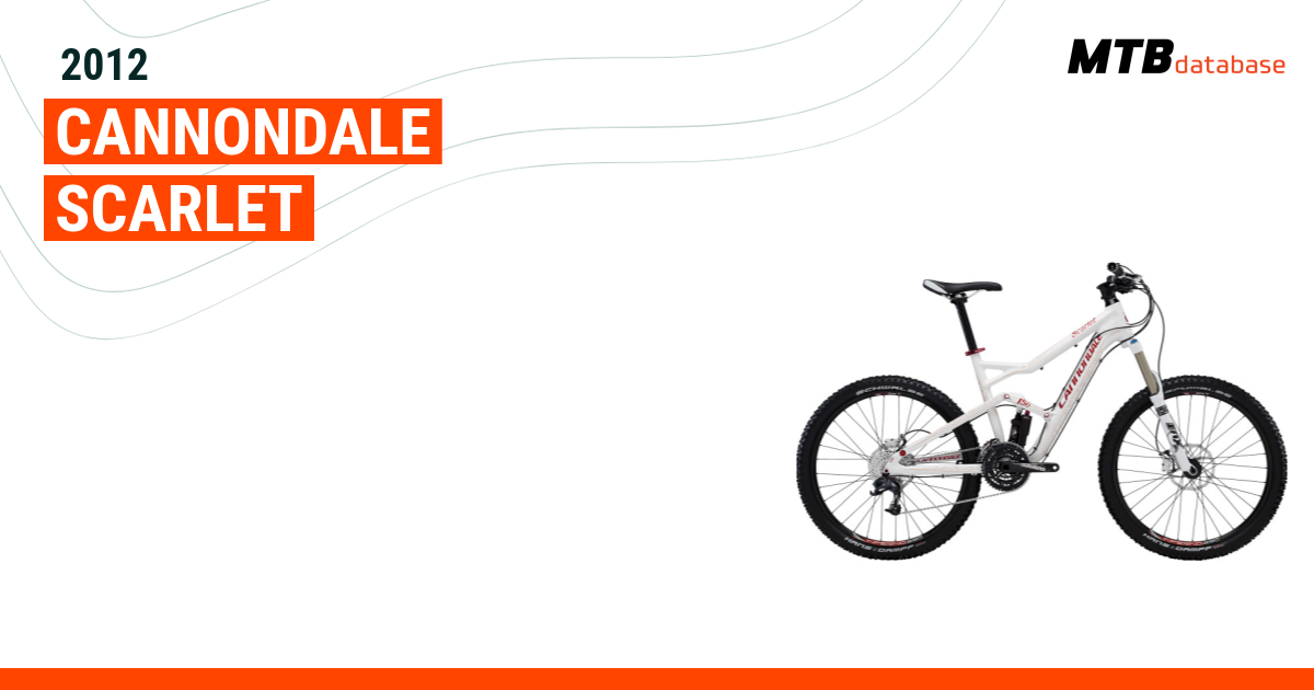 Cannondale scarlet online