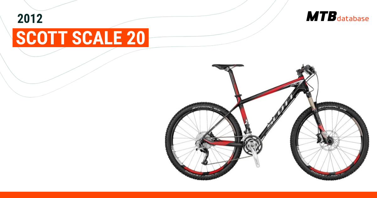 Scott scale 20 deals carbon