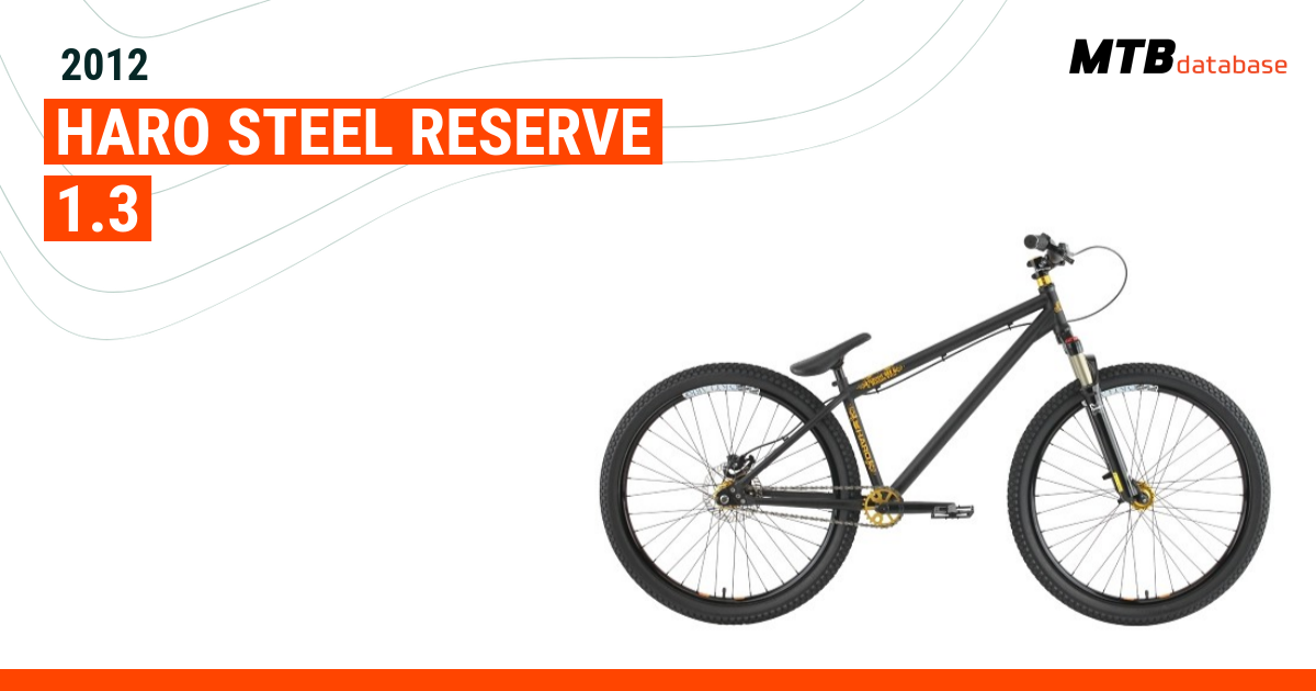 2012 Haro Steel Reserve 1.3 Specs Reviews Images Mountain Bike Database