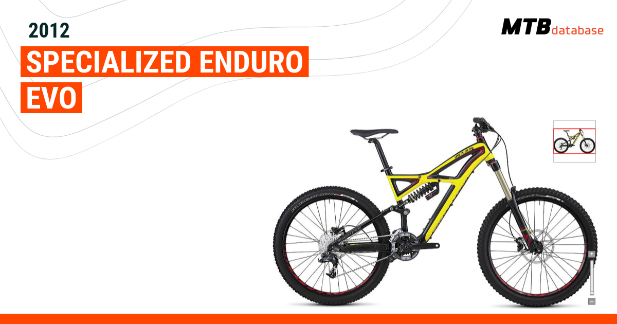 Specialised best sale enduro evo