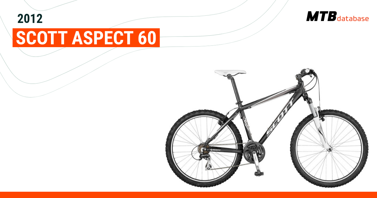 Scott aspect 60 online mountain bike