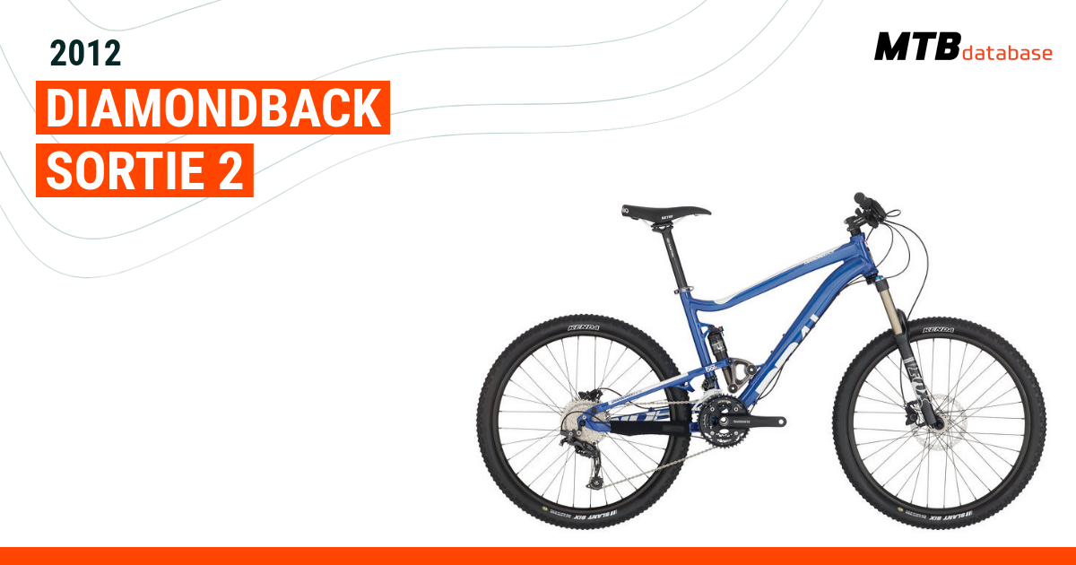 2012 Diamondback Sortie 2 Specs Reviews Images Mountain Bike