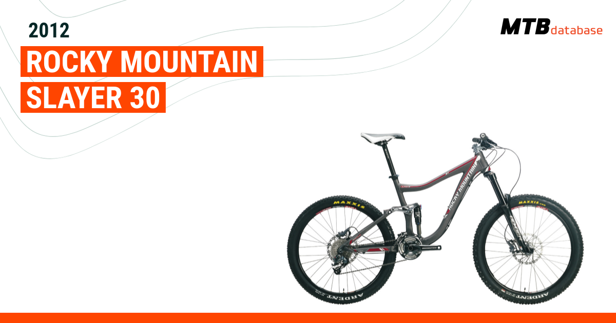 2012 Rocky Mountain Slayer 30 Specs Reviews Images Mountain Bike Database