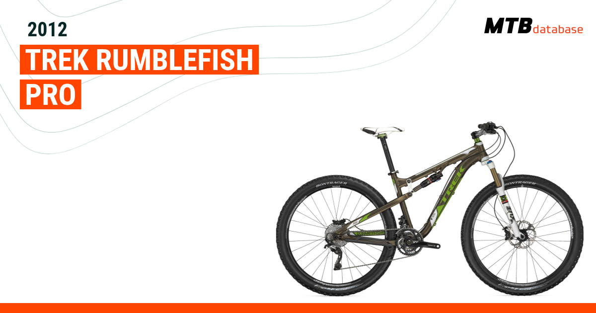 2012 trek rumblefish