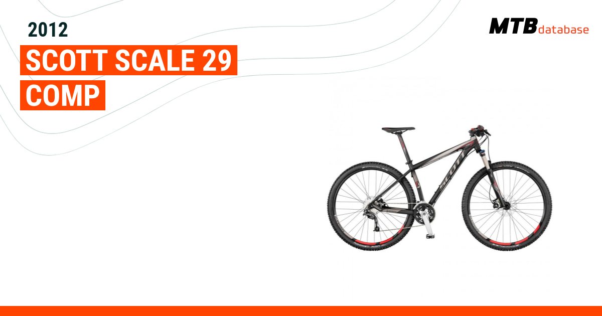 2012 Scott Scale 29 Comp Specs Reviews Images Mountain Bike