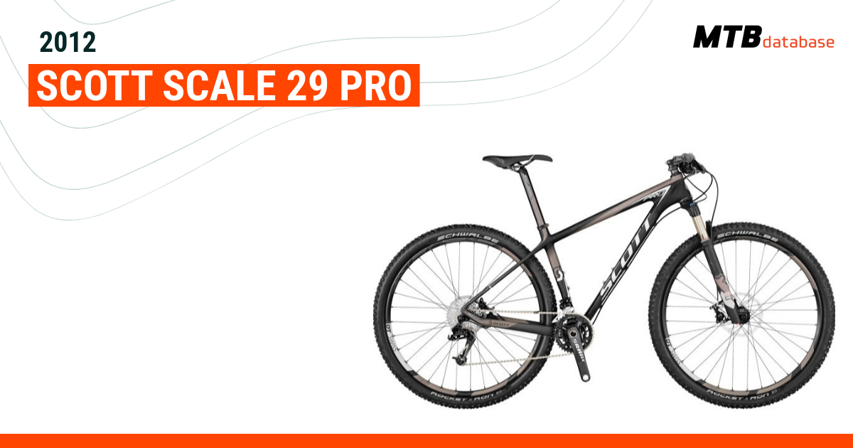 Scott scale hot sale pro 2012