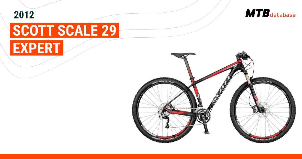 2012 Scott Scale 29 Expert Specs Reviews Images Mountain