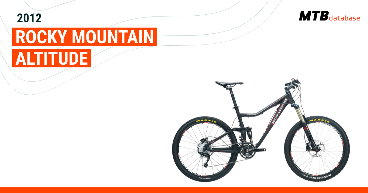 Rocky mountain best sale altitude 70 2012