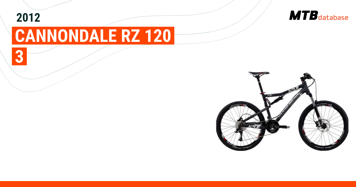 Cannondale rz discount 120 full suspension