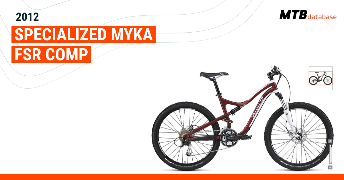 Specialized myka hot sale fsr comp