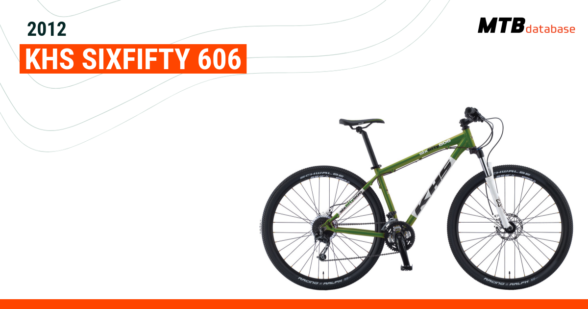 2012 KHS SixFifty 606 Specs Reviews Images Mountain Bike