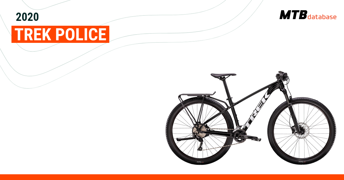 Trek police discount bike for sale