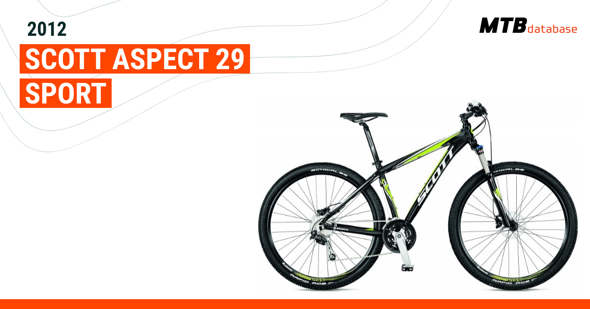 2012 Scott Aspect 29 Sport Specs Reviews Images Mountain