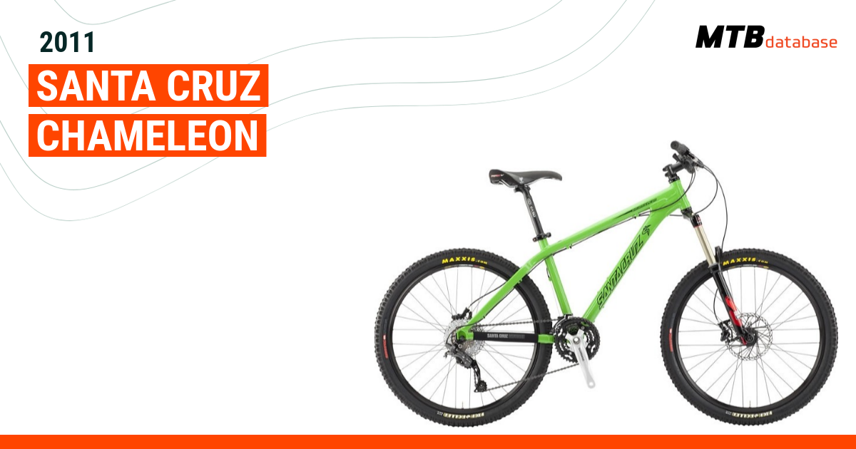 2011 Santa Cruz Chameleon Specs Reviews Images Mountain Bike