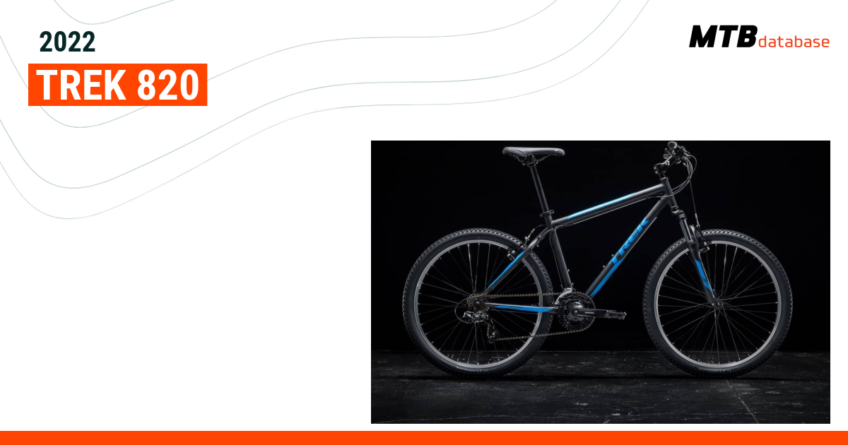 Trek 820 hot sale frame size