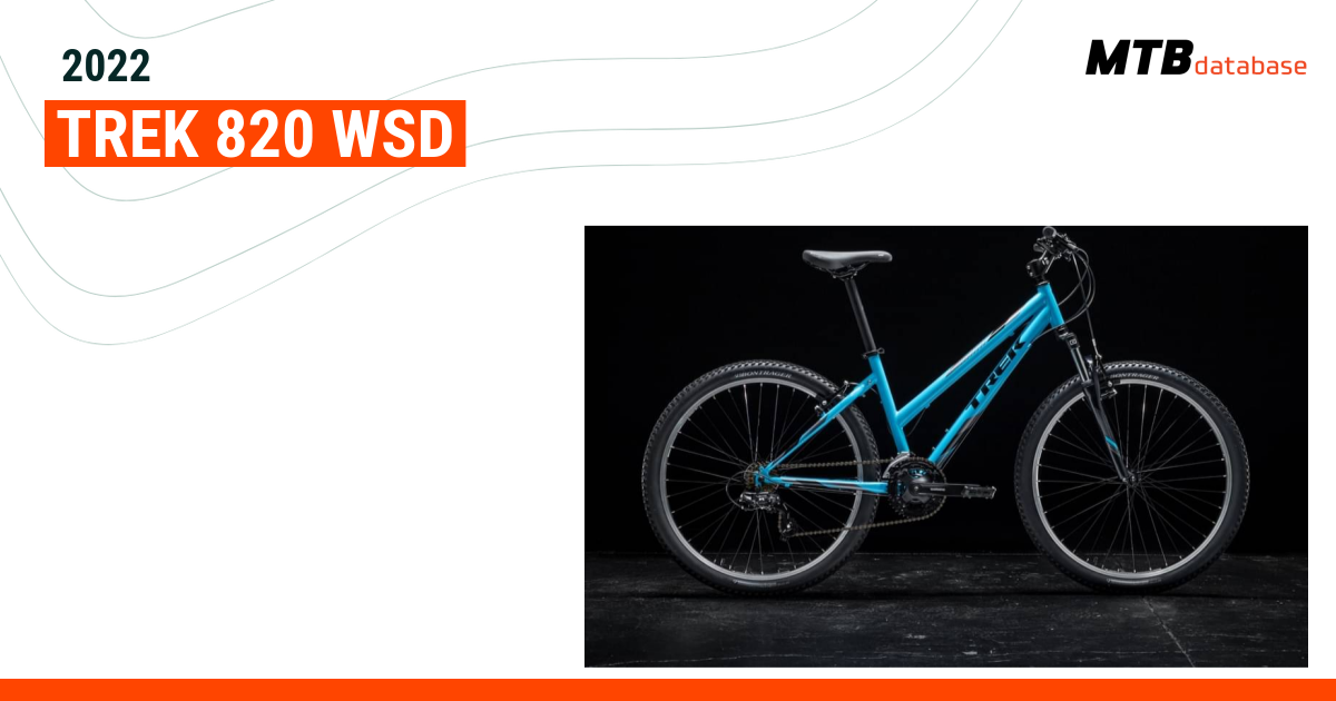 Women's trek 820 wsd cross country mountain discount bike