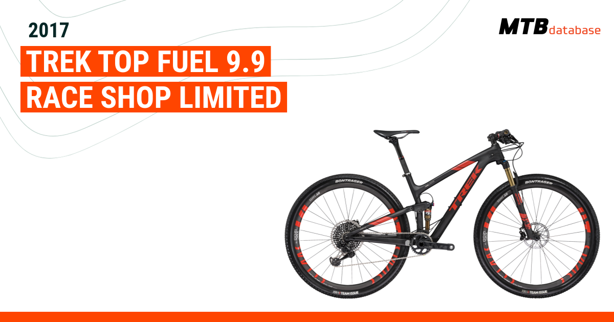 Trek top fuel hot sale 9.9 sl 2017