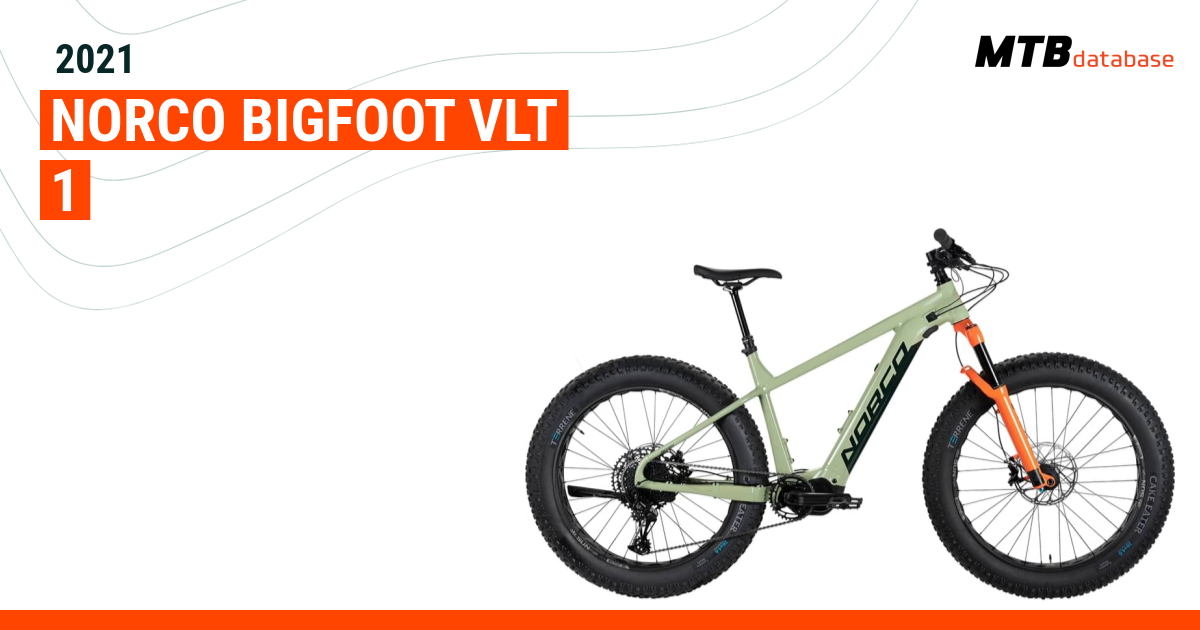 norco bigfoot vlt 1 weight