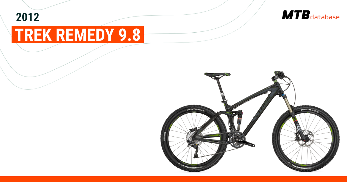 2012 Trek Remedy 9.8 Specs Reviews Images Mountain Bike Database