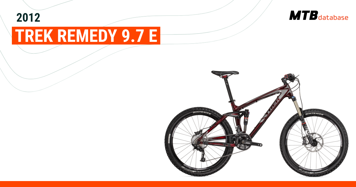 Trek remedy discount 9.7 2019 specs