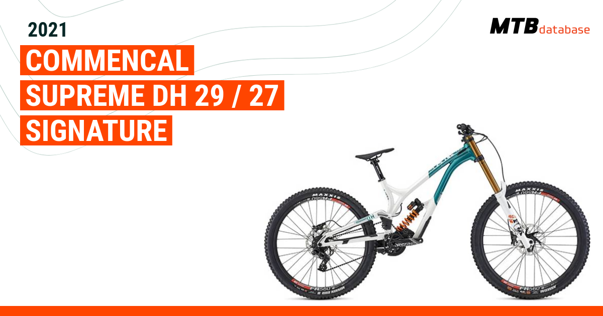 2021 best sale commencal supreme