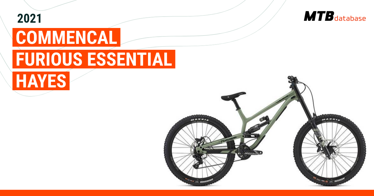 2021 Commencal FURIOUS ESSENTIAL HAYES Specs Reviews Images