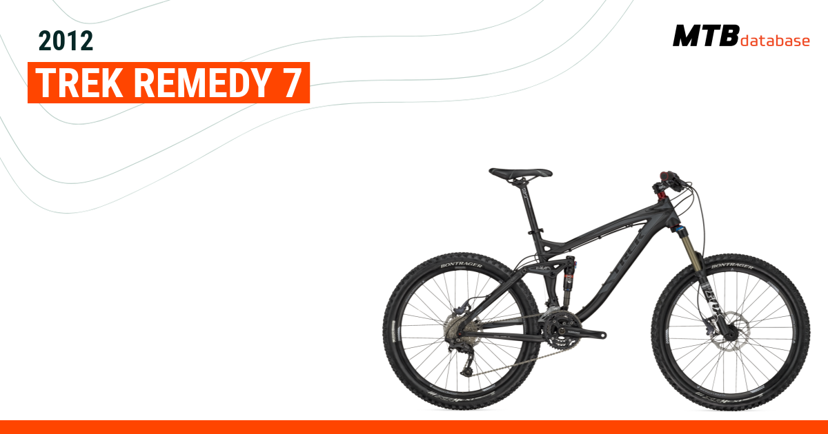 Trek remedy 2025 7 2012