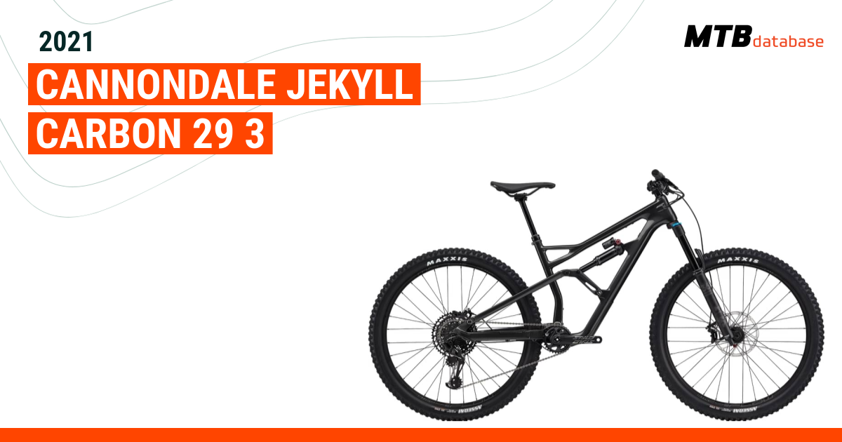 2021 Cannondale Jekyll Carbon 29 3 Specs Reviews Images