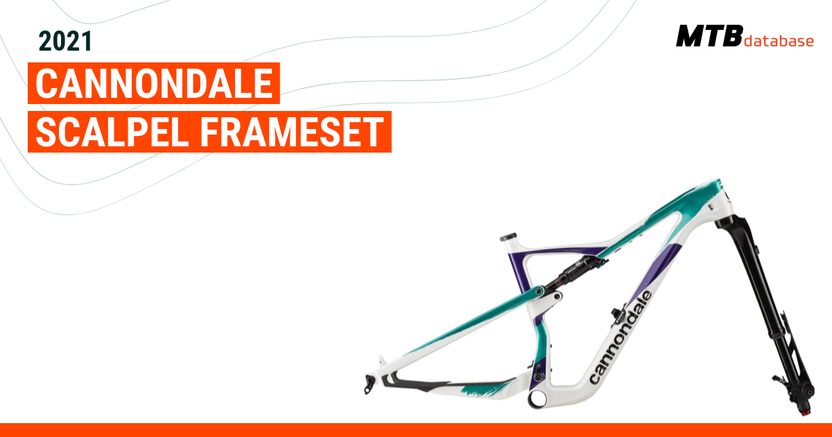 Cannondale scalpel 2021 sale frameset