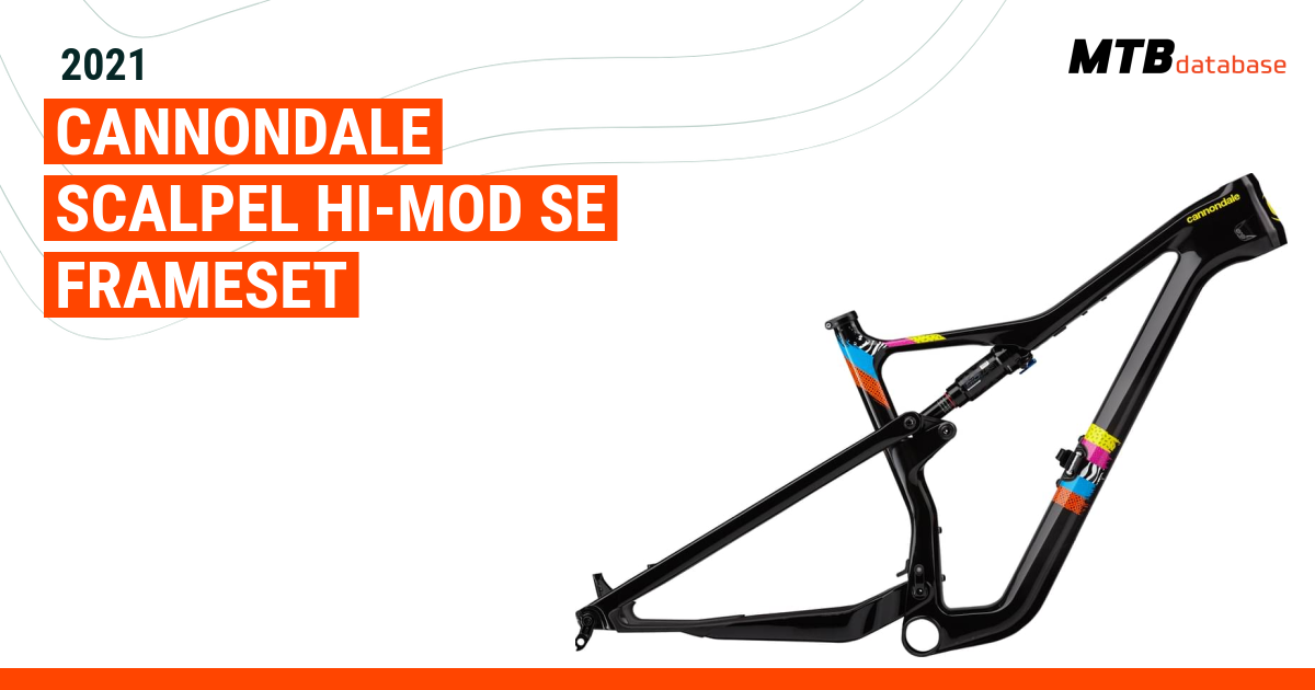 Cannondale scalpel 2021 deals frameset