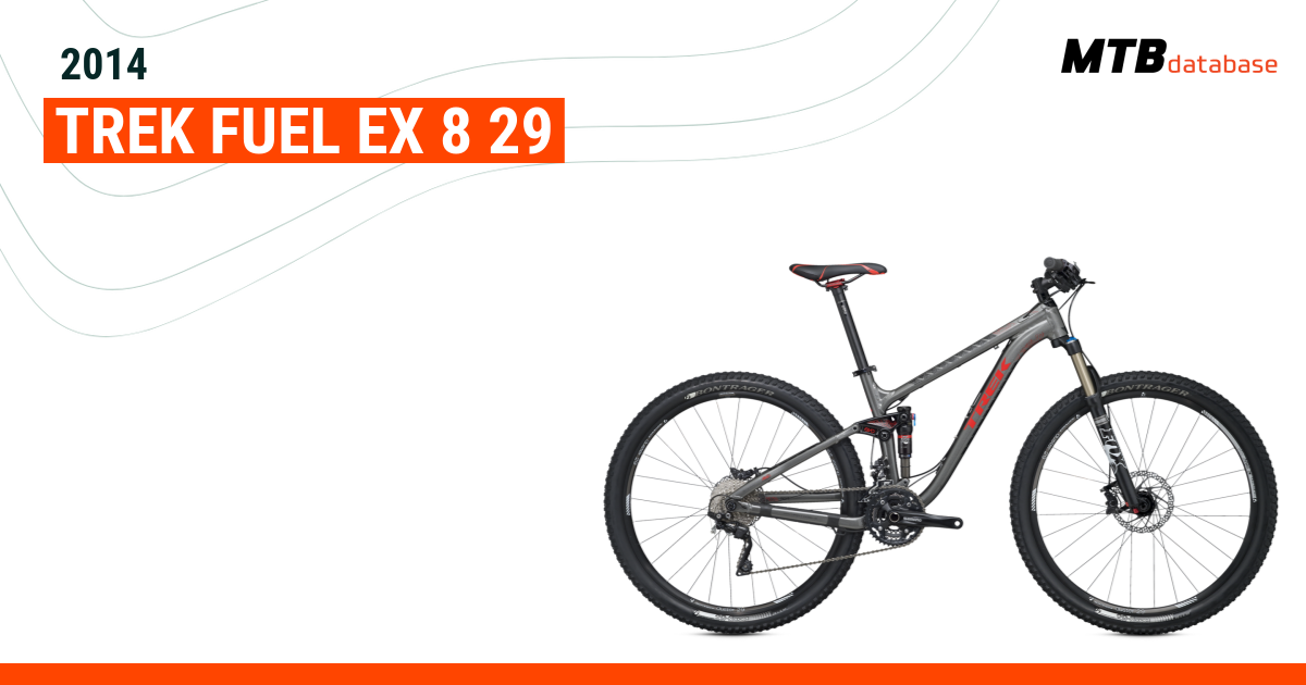 Trek fuel ex hot sale 8 2014 specs