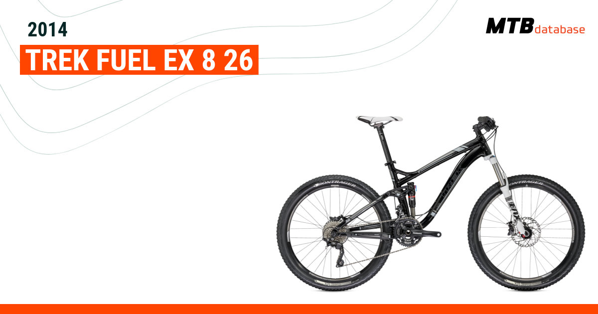 Trek fuel ex discount 8 2014 specs