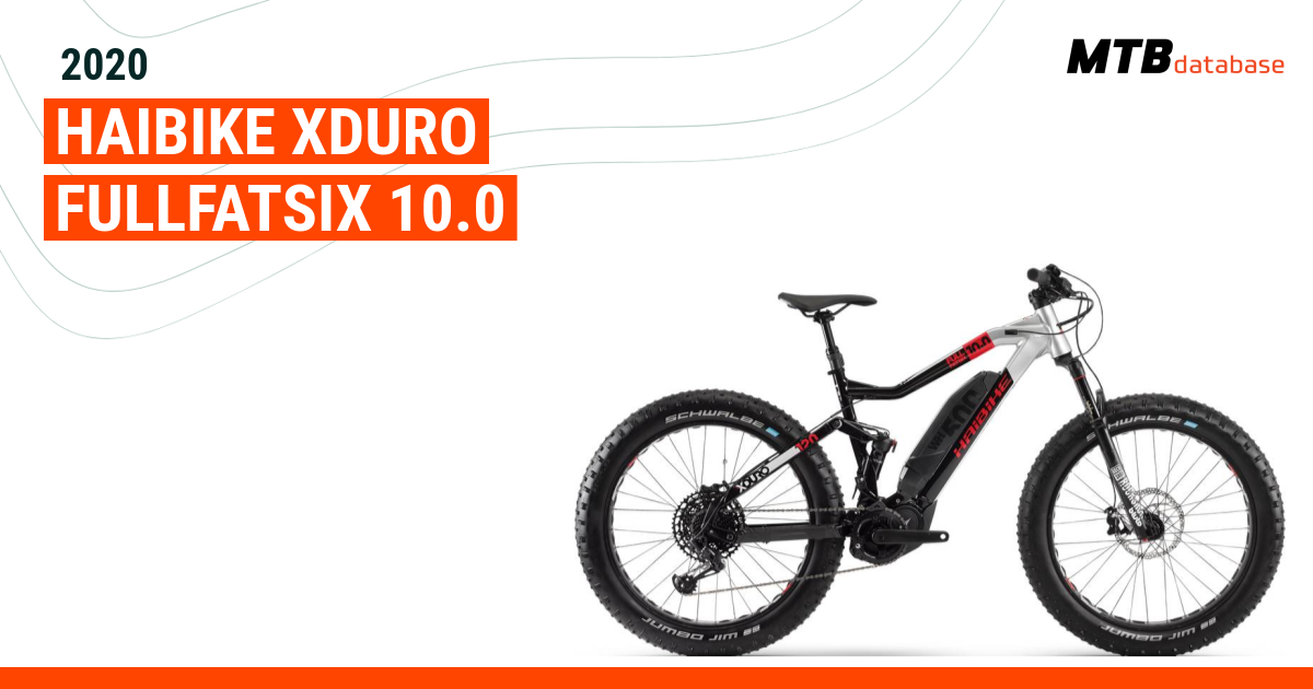 Haibike xduro cheap fullfatsix 10.0 2019