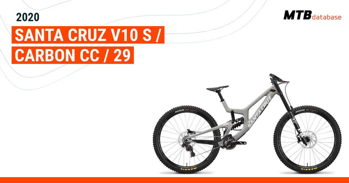 Santa cruz v10 carbon cc hot sale