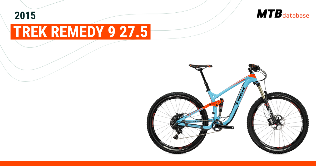 2015 Trek Remedy 9 27.5 Specs Reviews Images Mountain Bike