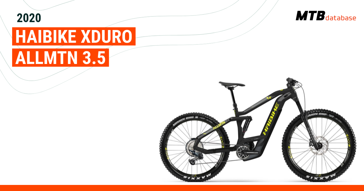 2020 Haibike XDURO AllMtn 3.5 Specs Reviews Images Mountain