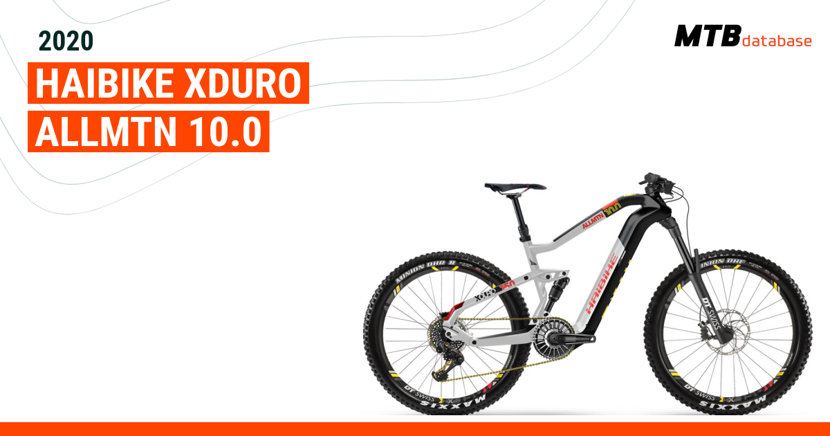 Haibike xduro store allmtn 10.0 2020