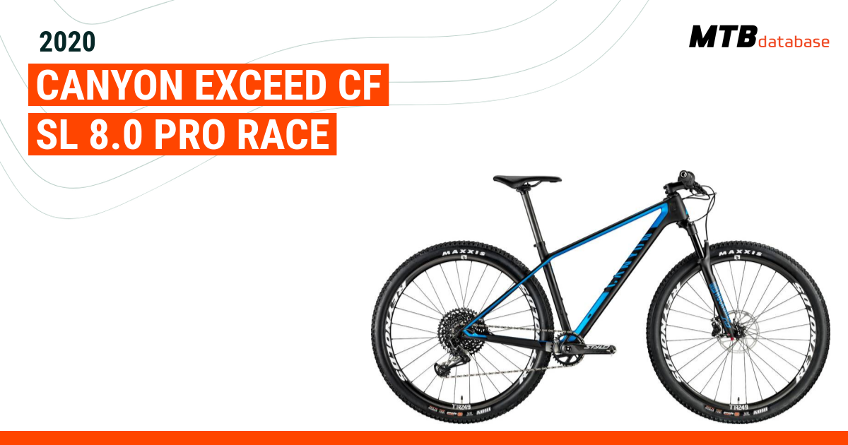 Canyon exceed cf store sl 8.0 pro race