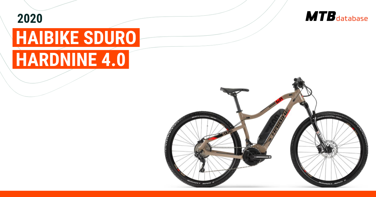 Haibike sduro deals hardnine 4.0