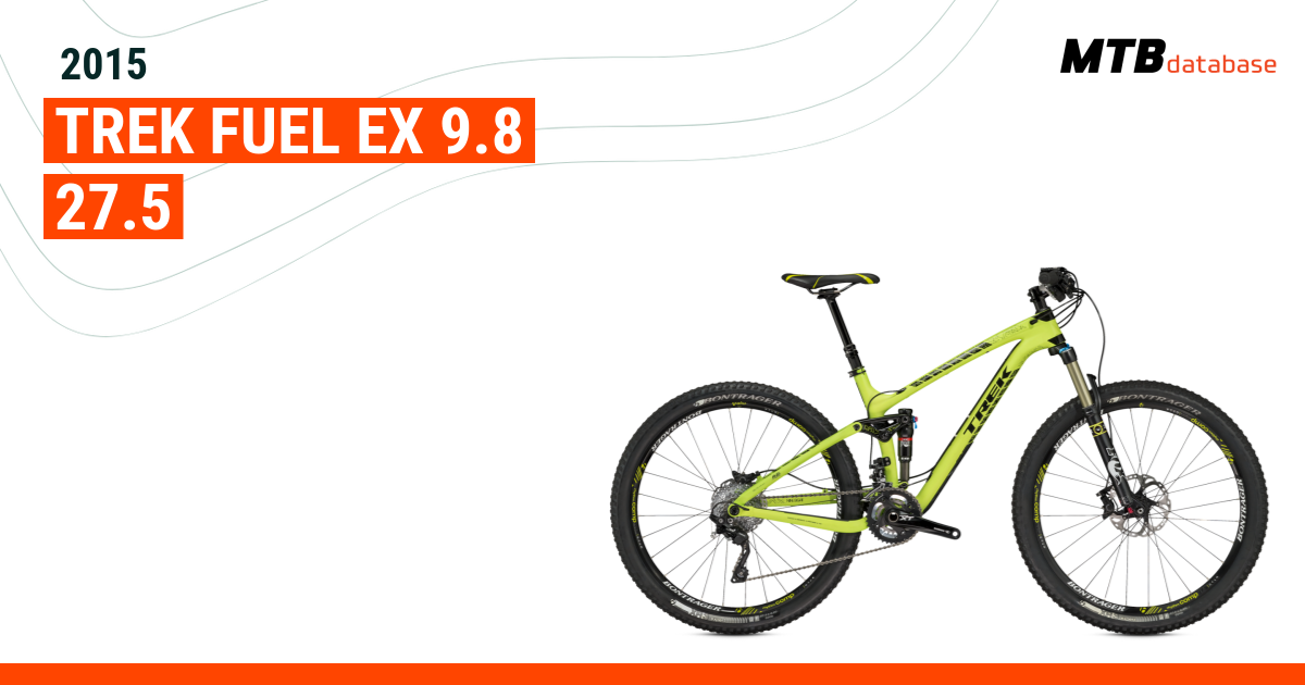 Trek fuel ex discount 7 2015 specs