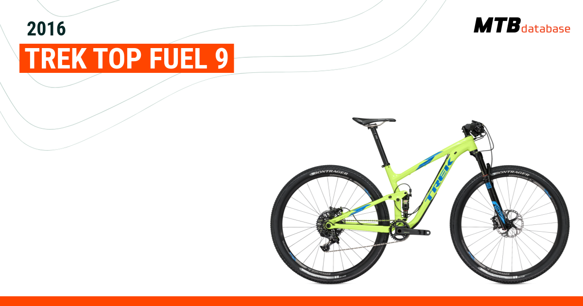 Trek top best sale fuel 9 2016