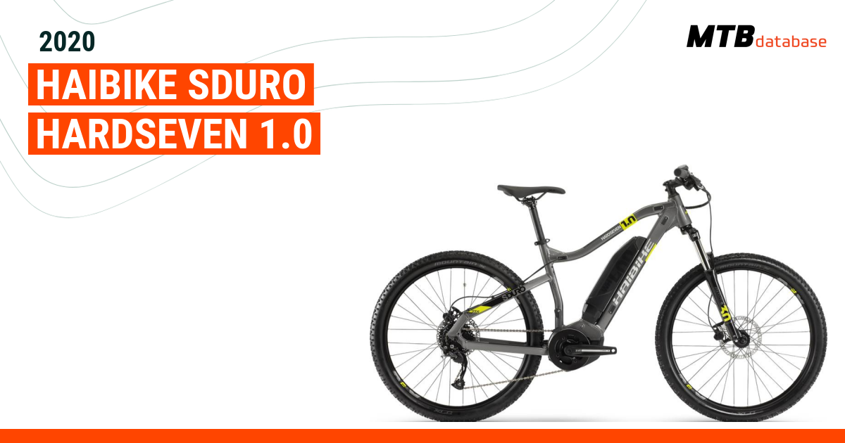 Haibike sduro hardseven 1.0 online 2019 electric mountain bike