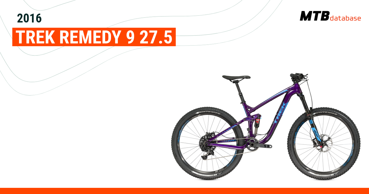 Trek remedy cheap 9 2016 specs