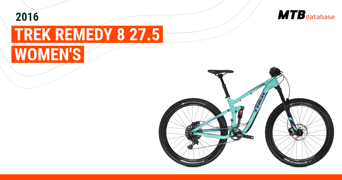 2016 Trek Remedy 8 27.5 Women s Specs Reviews Images