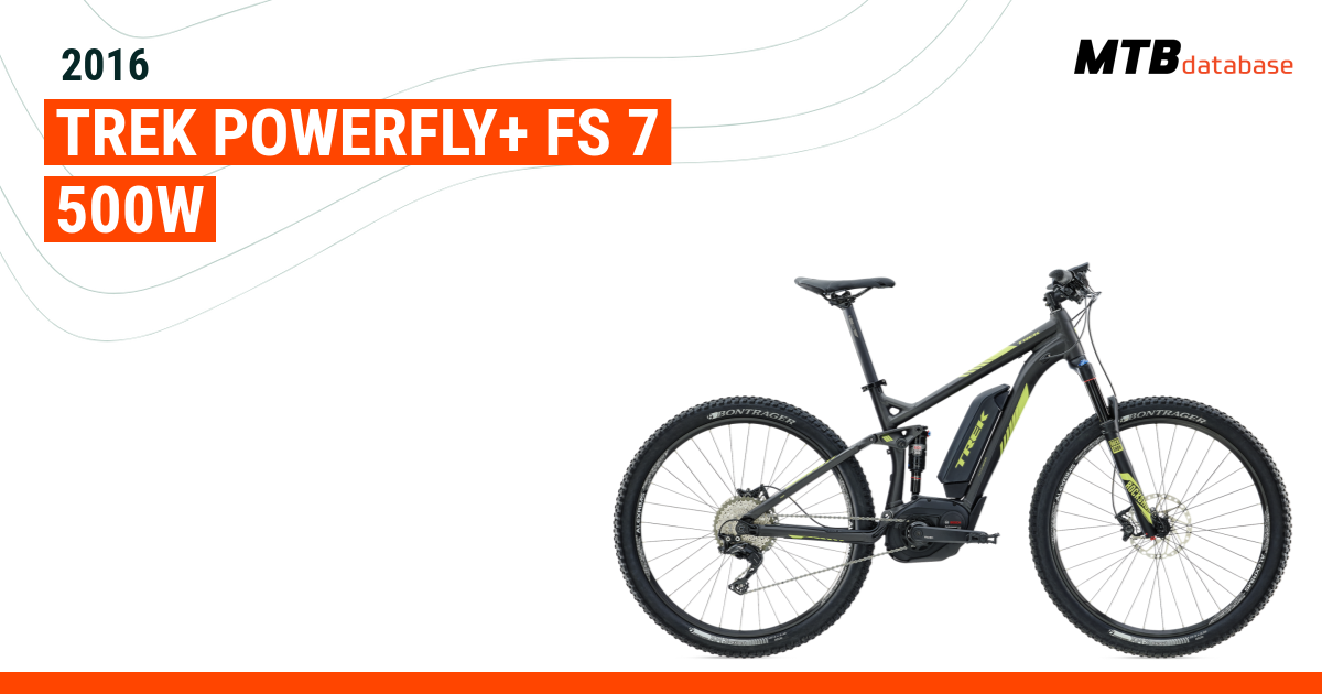 Trek powerfly fs on sale 7 2016