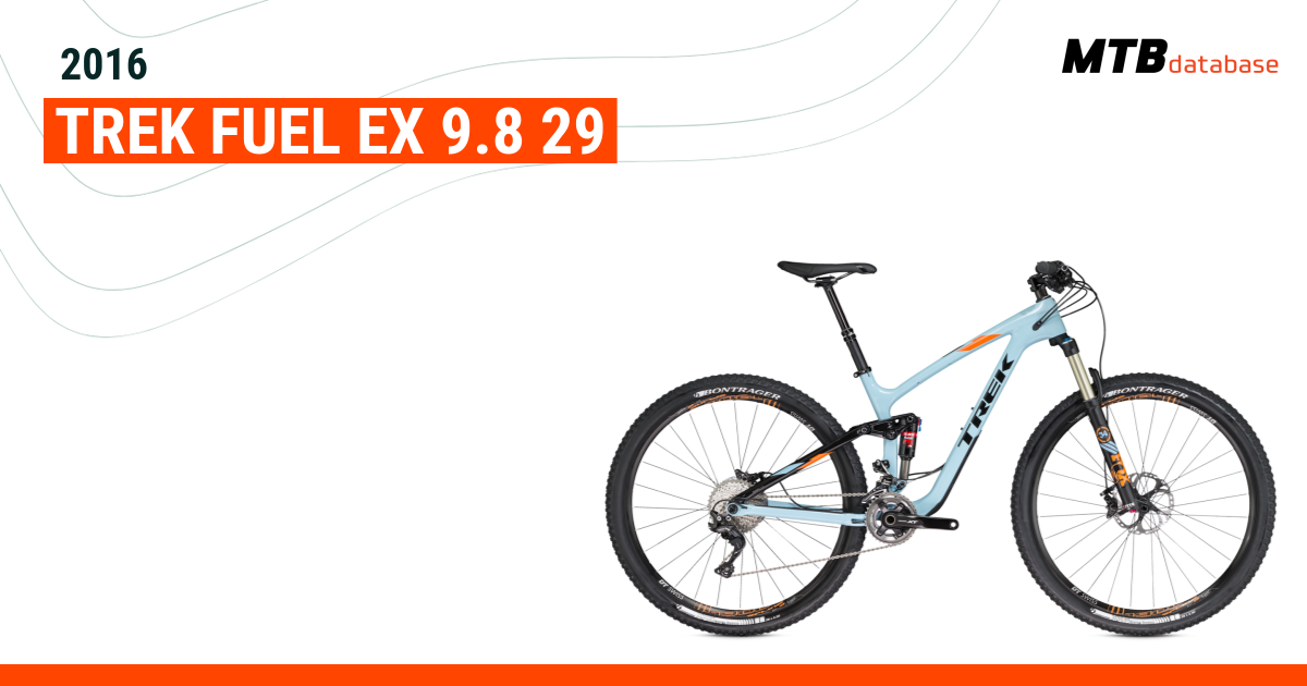 Trek fuel ex 9.8 hot sale 2016