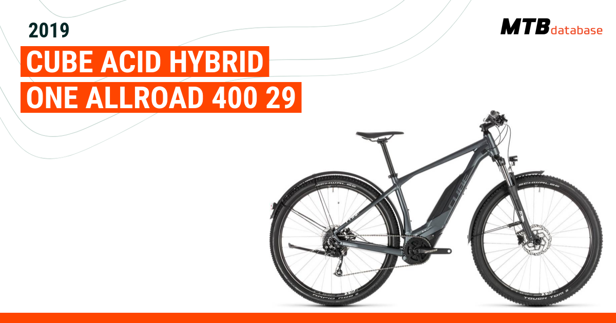 Cube acid hybrid best sale one 400 allroad 2021