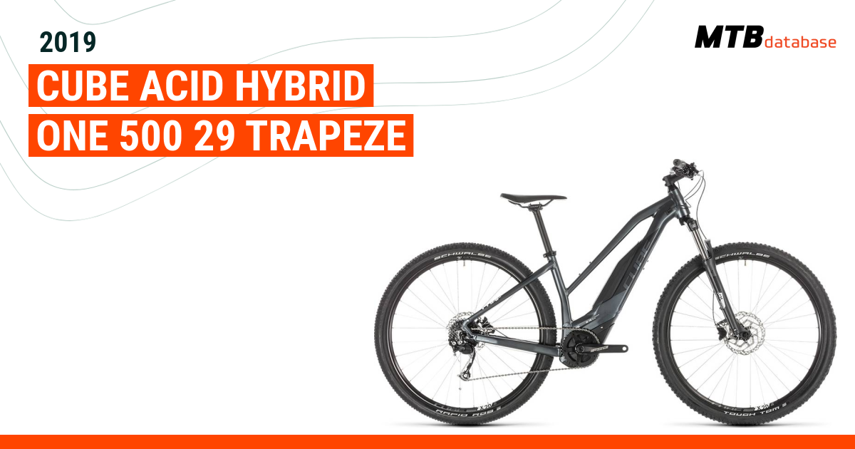 Cube acid hybrid discount one 500 29er 2019