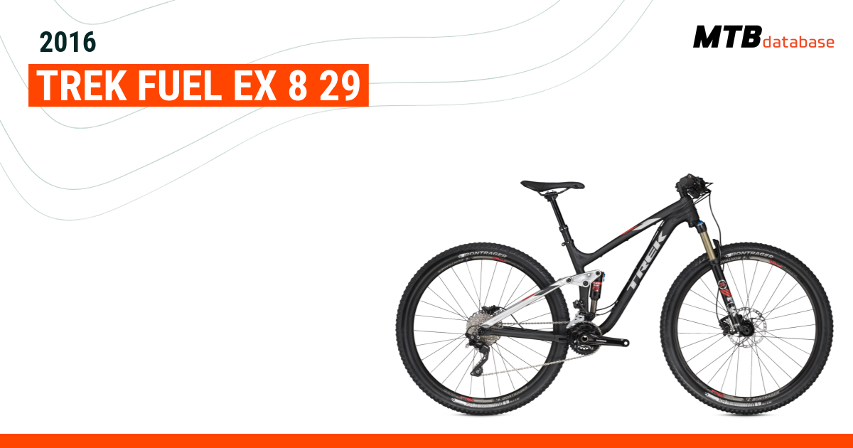 Trek fuel ex hot sale 8 2016 specs