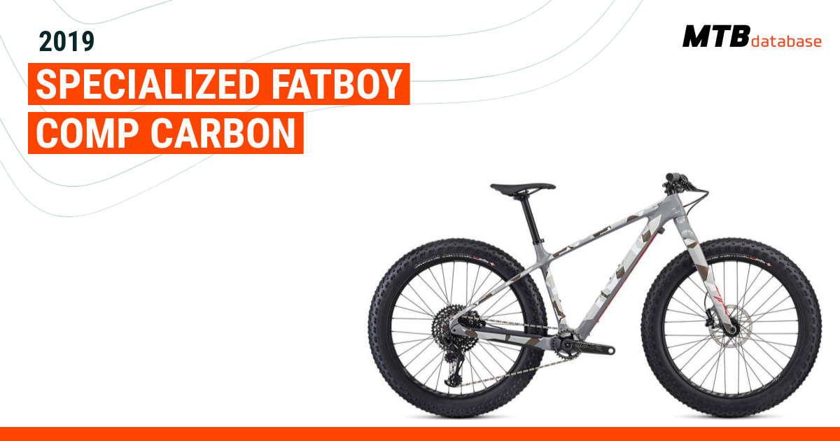 Specialized fatboy cheap comp carbon